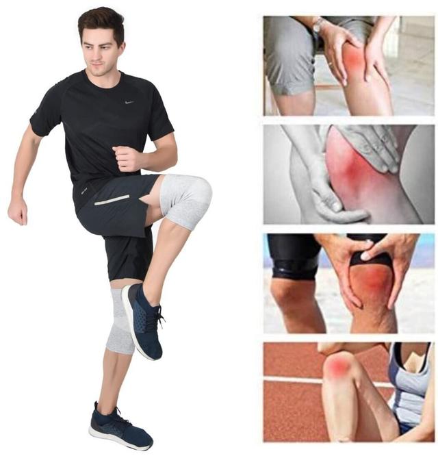 Verdure Knee Support Sleeves for Knee pain walking running - 1 pair